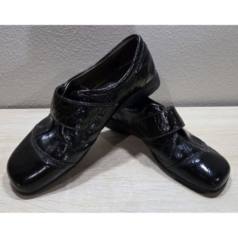 Josef Seibel Dark Red Brown‎ Leather Mary Jane Comfort Shoes EU 39
